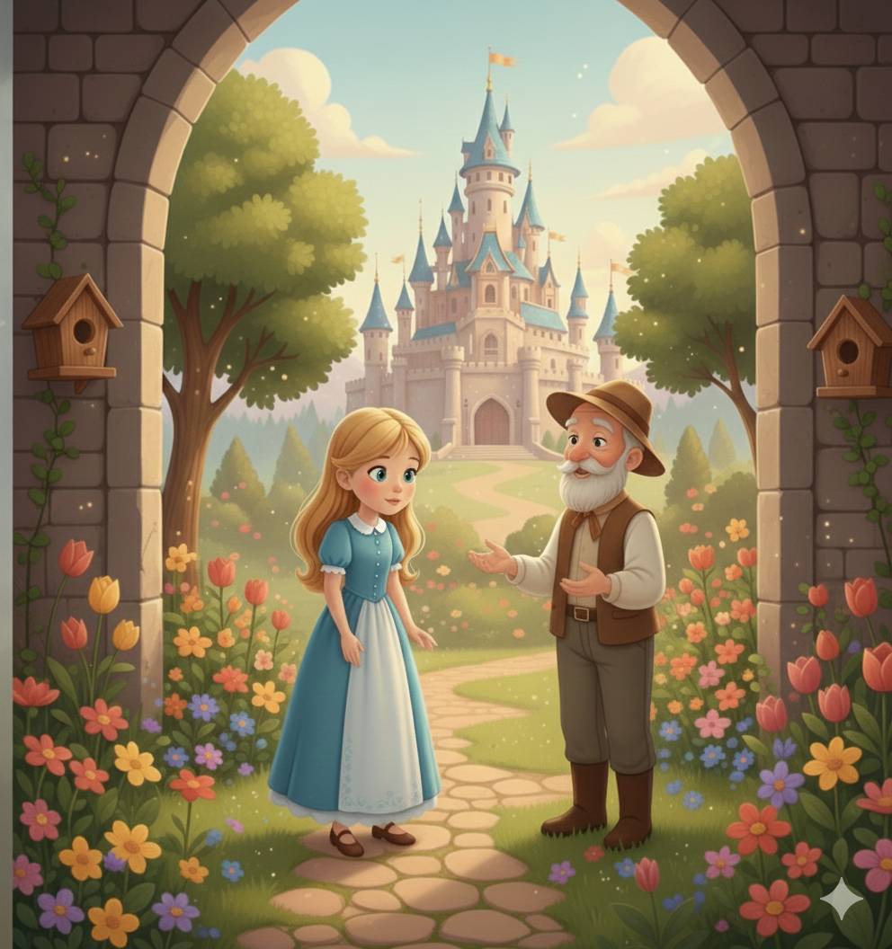 Auf großer Suche nach Häschen Lotte im Schloss