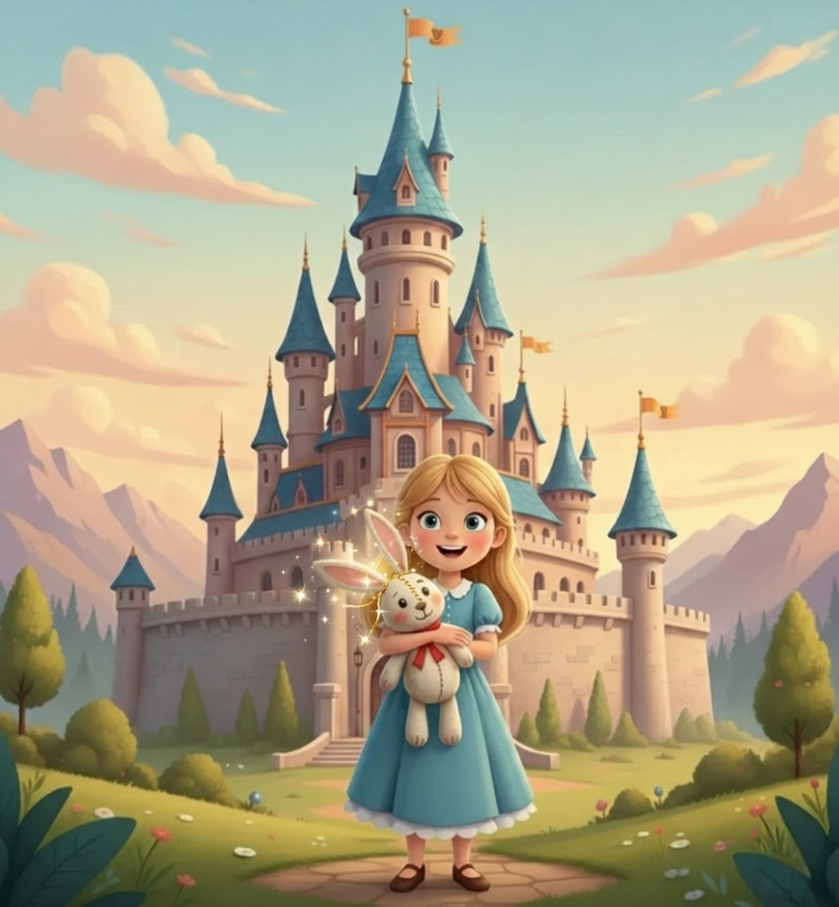 Auf großer Suche nach Häschen Lotte im Schloss